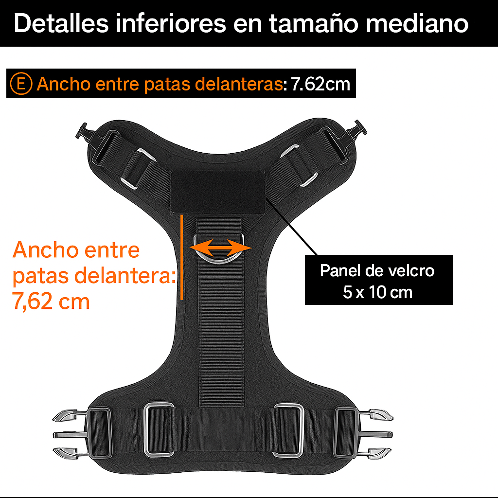 Arnés Táctico Militar para Perros + REGALOS