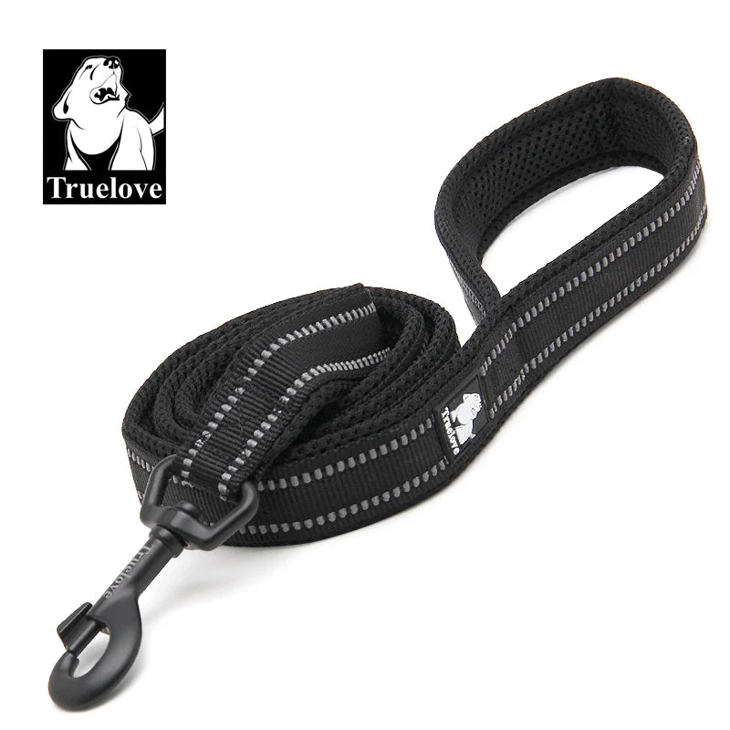 Correa Truelove Suave para Perros y Gatos | Malla Acolchada Reflectante de Nylon - Paseo y Entrenamiento 110cm TLL2111