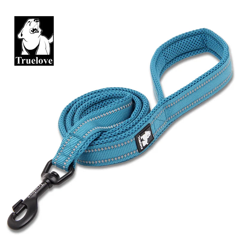 Correa Truelove Suave para Perros y Gatos | Malla Acolchada Reflectante de Nylon - Paseo y Entrenamiento 110cm TLL2111