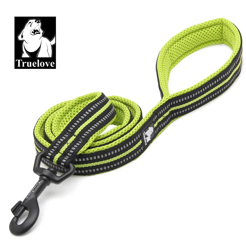 Correa Truelove Suave para Perros y Gatos | Malla Acolchada Reflectante de Nylon - Paseo y Entrenamiento 110cm TLL2111