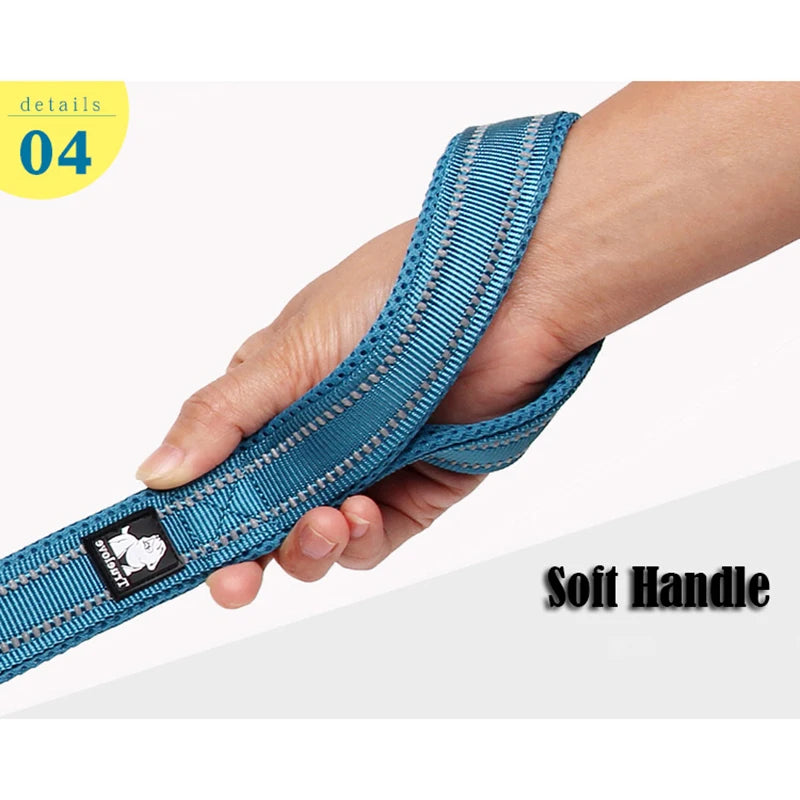 Correa Truelove Suave para Perros y Gatos | Malla Acolchada Reflectante de Nylon - Paseo y Entrenamiento 110cm TLL2111