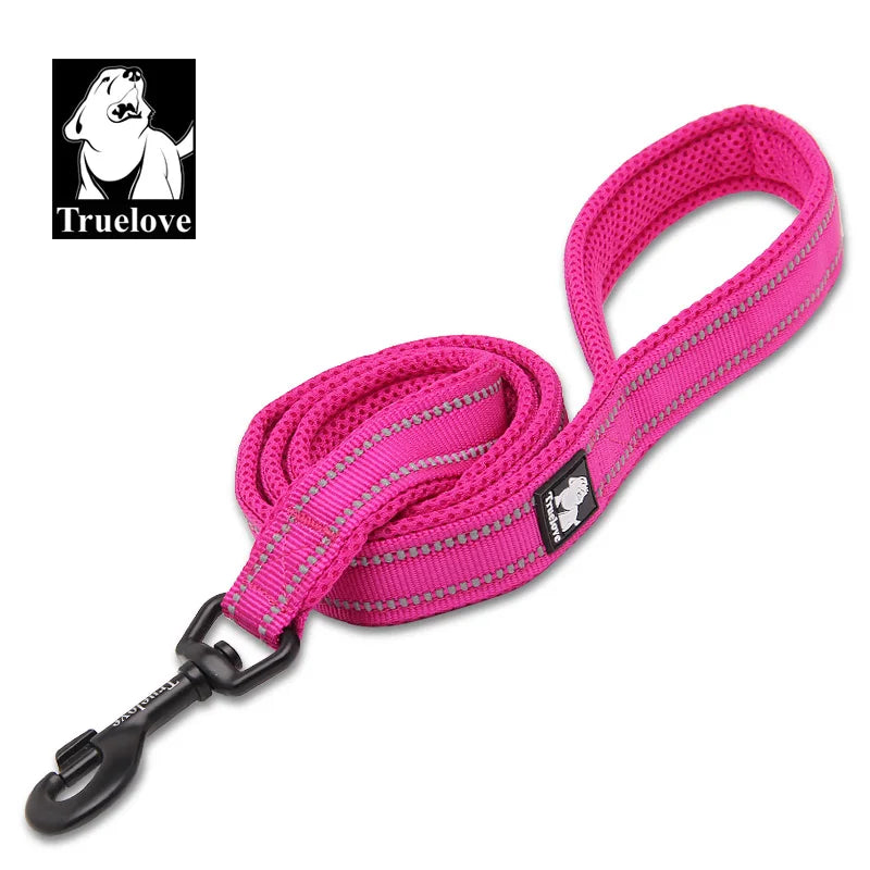 Correa Truelove Suave para Perros y Gatos | Malla Acolchada Reflectante de Nylon - Paseo y Entrenamiento 110cm TLL2111