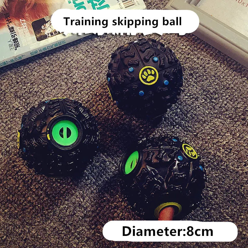 juguete de goma con sonido para perro