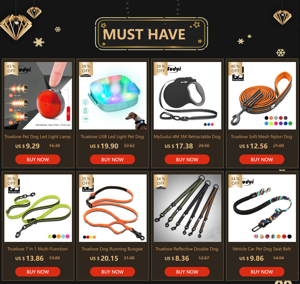 Arnés Truelove Reflectante de Nylon Anti-Tirones | Chaleco Táctico Acolchado para Perros Pequeños, Medianos y Grandes