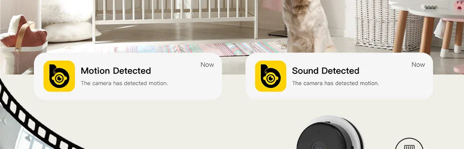 Cámara de Vigilancia WiFi 3MP para Interior | Mini Cámara IP Smart Home 24/7 – Modelo K10