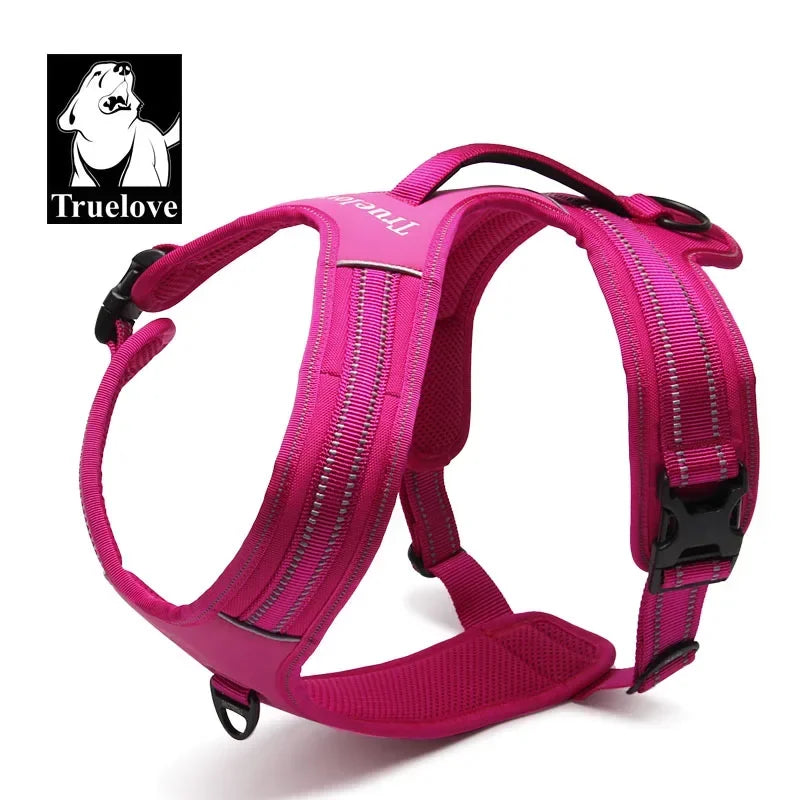 Arnés Deportivo Truelove para Perros | Chaleco Reflectante de Nylon Anti-Tirones con Asa - Aventura Outdoor TLH5551