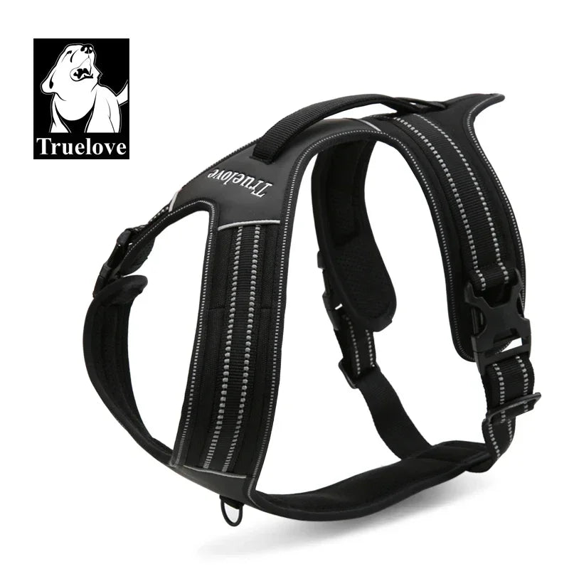 Arnés Deportivo Truelove para Perros | Chaleco Reflectante de Nylon Anti-Tirones con Asa - Aventura Outdoor TLH5551