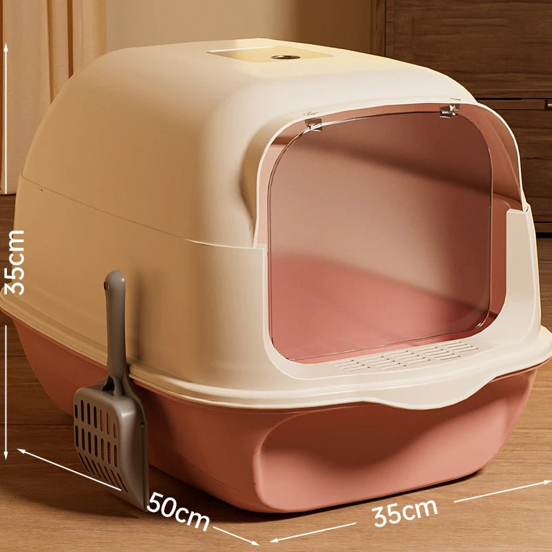 Arenero Totalmente Cerrado con Control de Olores