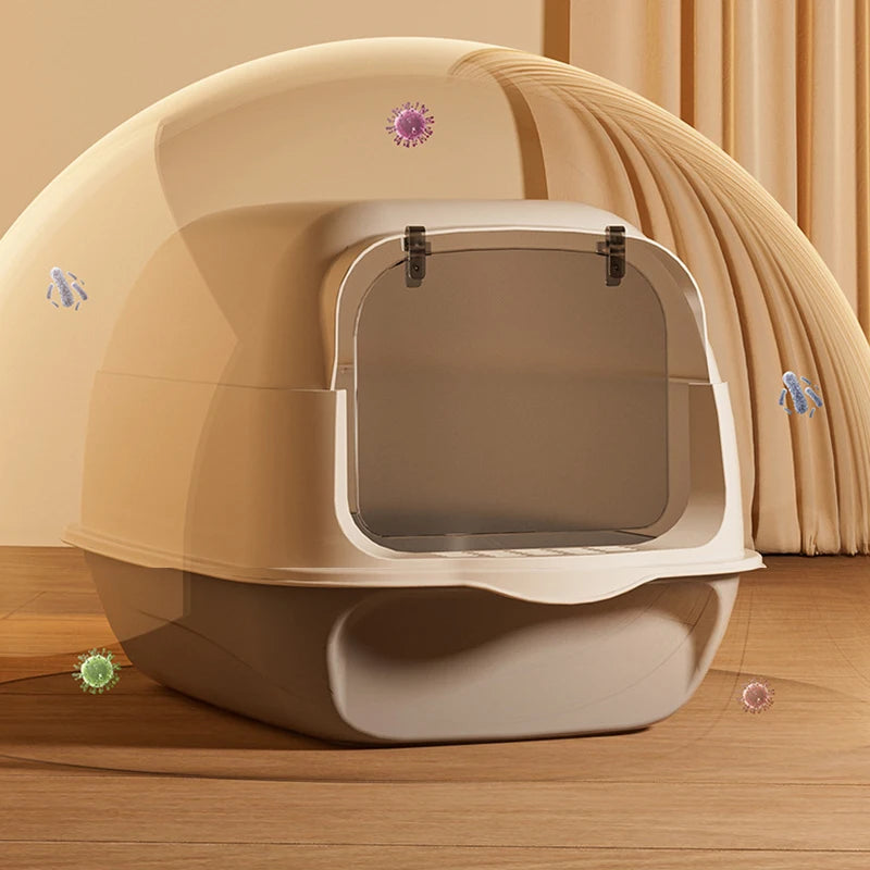 Arenero Totalmente Cerrado con Control de Olores