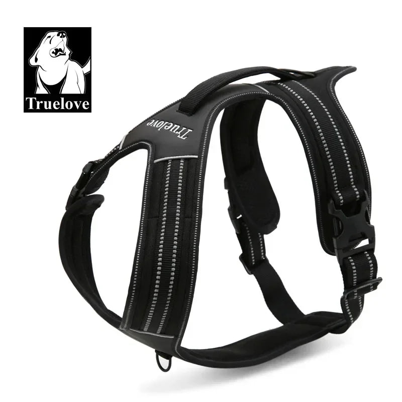 Arnés Deportivo Truelove para Perros | Chaleco Reflectante de Nylon Anti-Tirones con Asa - Aventura Outdoor TLH5551