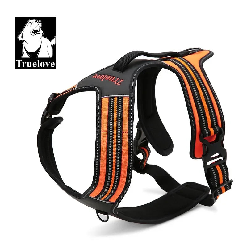 Arnés Deportivo Truelove para Perros | Chaleco Reflectante de Nylon Anti-Tirones con Asa - Aventura Outdoor TLH5551