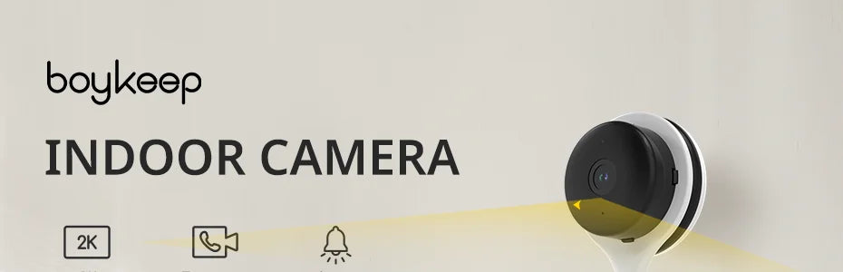 Cámara de Vigilancia WiFi 3MP para Interior | Mini Cámara IP Smart Home 24/7 – Modelo K10